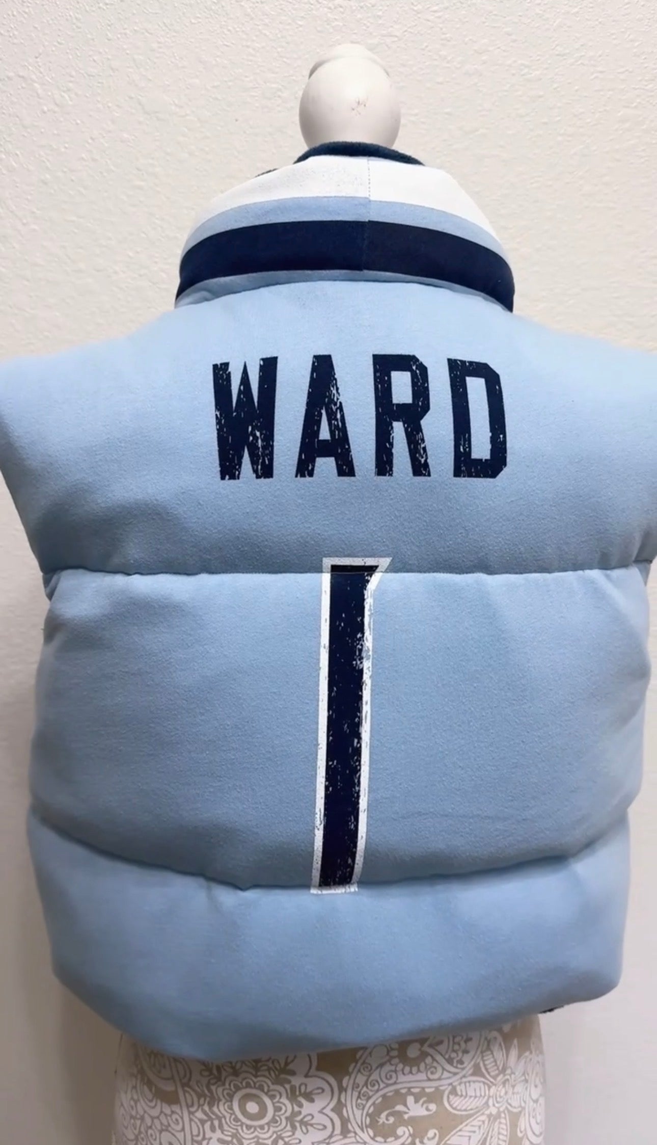 Cam Ward/Titans Puffer Vest