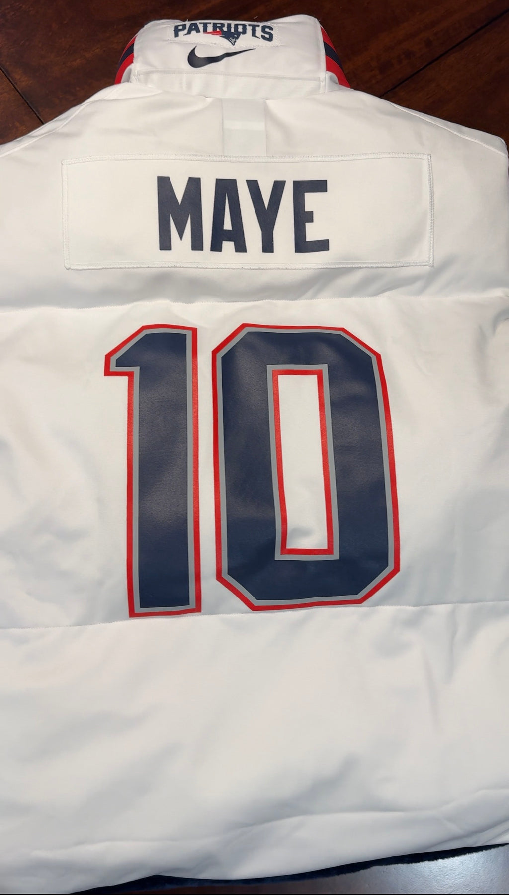 NEW ENGLAND PATRIOTS - DRAKE MAYE #10 VEST